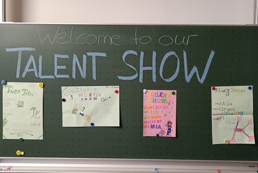 Talentshow der 5. Klassen: Jeder hat ein Talent